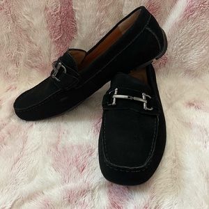 Alfani MENS Shoes James Leather Square Toe Loaf